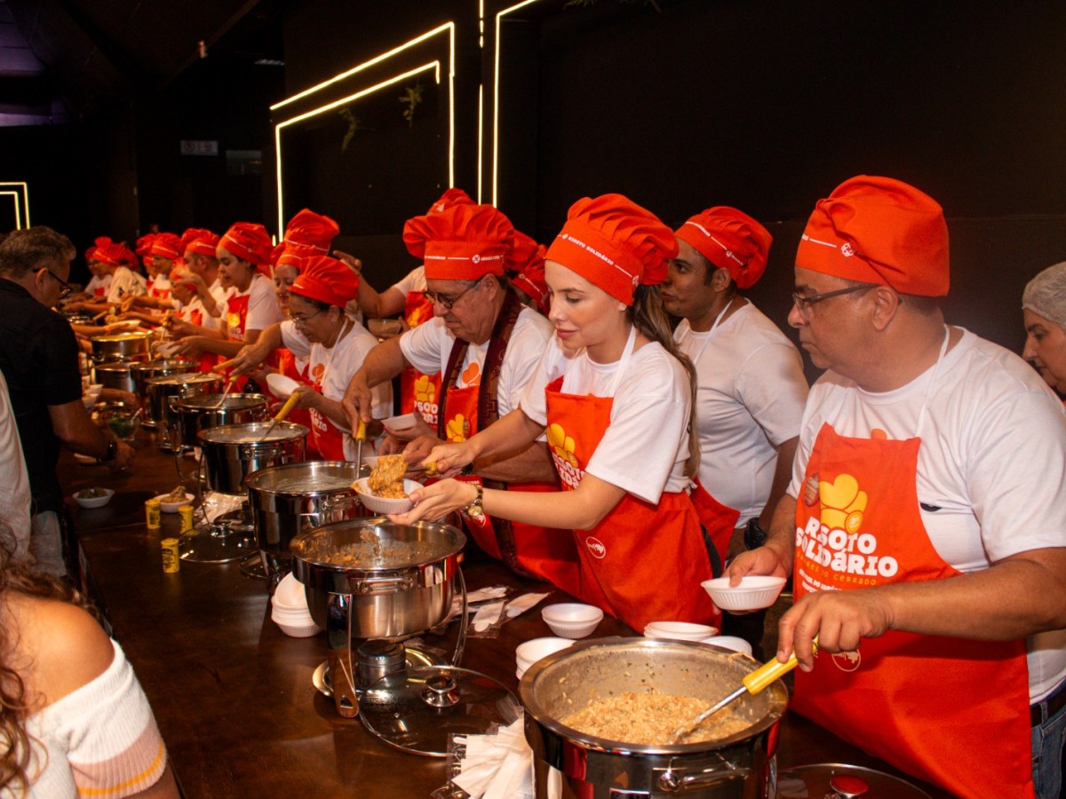 3ª edição do Risoto Solidário – Sabores do Cerrado reúne gastronomia e música em prol do Araújo&nbsp;Jorge