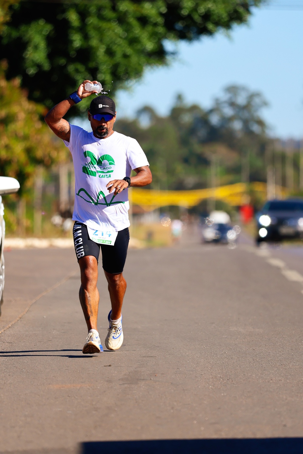 Ultramaratonista encara desafio de 93 km no Shopping Cerrado em homenagem ao aniversário de Goiânia